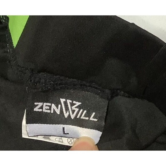 Men's Zenwill Tapered Workout Running Pants Joggers Size Large Black - Picture 6 of 9